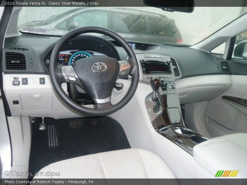 Classic Silver Metallic / Gray 2010 Toyota Venza I4