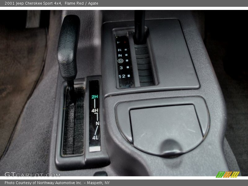  2001 Cherokee Sport 4x4 4 Speed Automatic Shifter