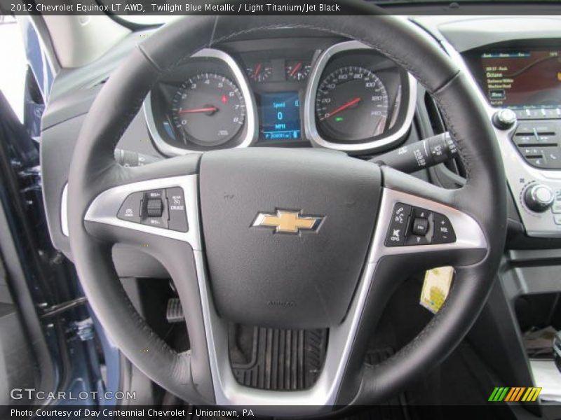 Twilight Blue Metallic / Light Titanium/Jet Black 2012 Chevrolet Equinox LT AWD