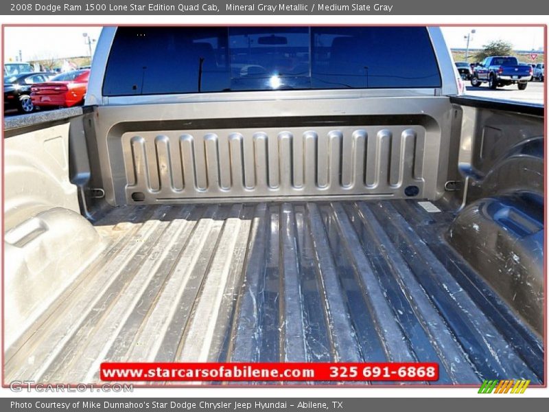 Mineral Gray Metallic / Medium Slate Gray 2008 Dodge Ram 1500 Lone Star Edition Quad Cab