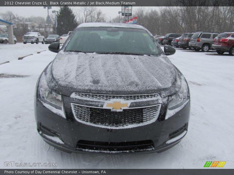 Black Granite Metallic / Jet Black/Medium Titanium 2012 Chevrolet Cruze LS