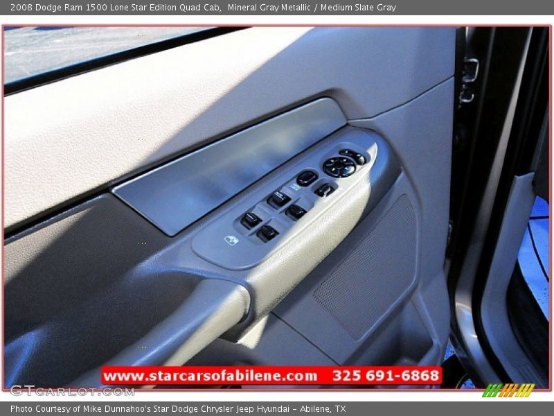 Mineral Gray Metallic / Medium Slate Gray 2008 Dodge Ram 1500 Lone Star Edition Quad Cab