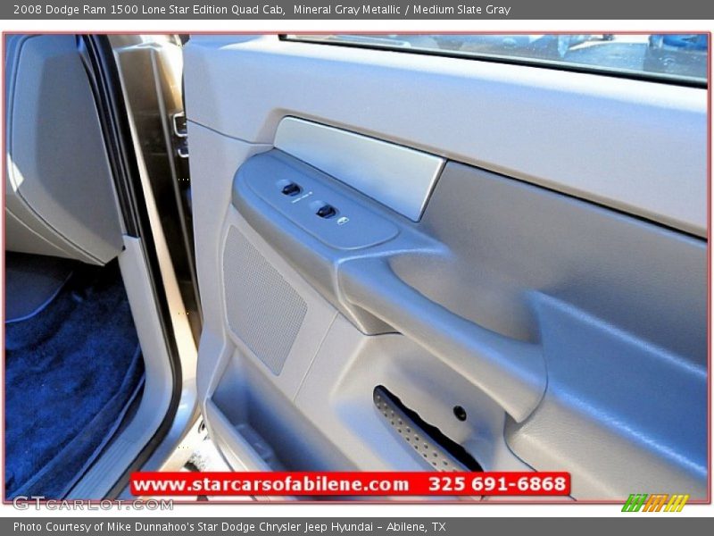 Mineral Gray Metallic / Medium Slate Gray 2008 Dodge Ram 1500 Lone Star Edition Quad Cab