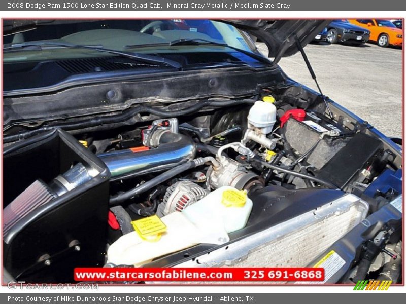 Mineral Gray Metallic / Medium Slate Gray 2008 Dodge Ram 1500 Lone Star Edition Quad Cab