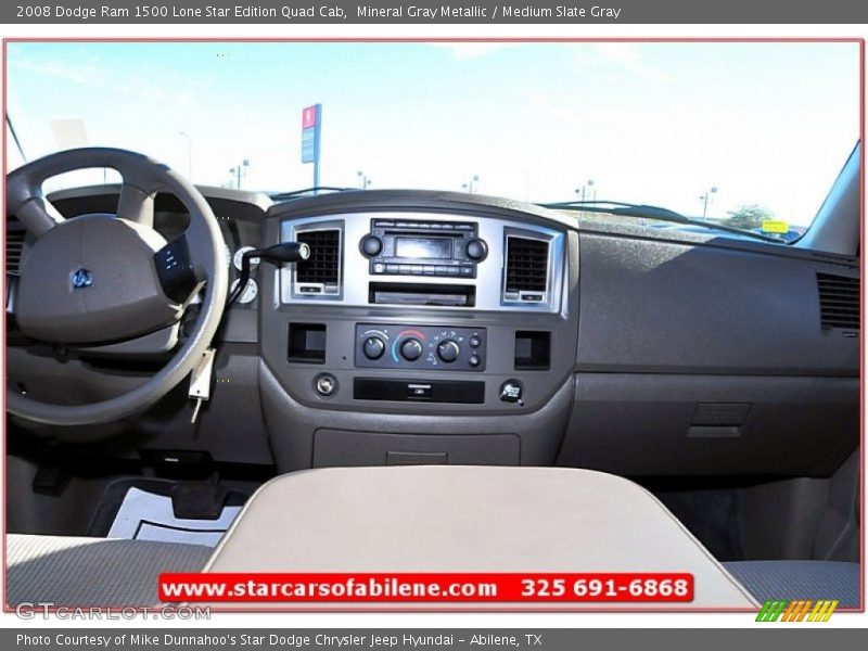 Mineral Gray Metallic / Medium Slate Gray 2008 Dodge Ram 1500 Lone Star Edition Quad Cab