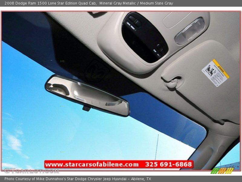 Mineral Gray Metallic / Medium Slate Gray 2008 Dodge Ram 1500 Lone Star Edition Quad Cab