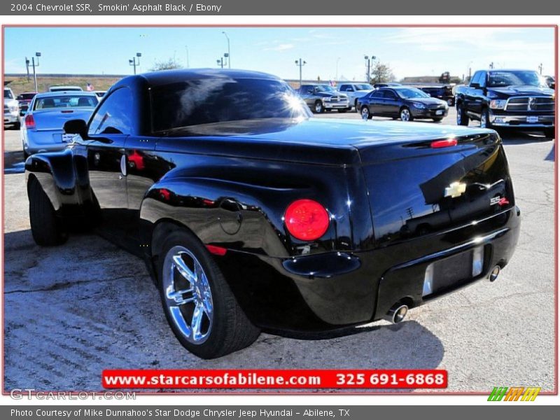 Smokin' Asphalt Black / Ebony 2004 Chevrolet SSR