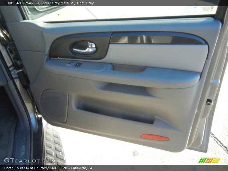 Steel Grey Metallic / Light Gray 2006 GMC Envoy SLT