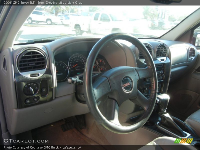 Steel Grey Metallic / Light Gray 2006 GMC Envoy SLT