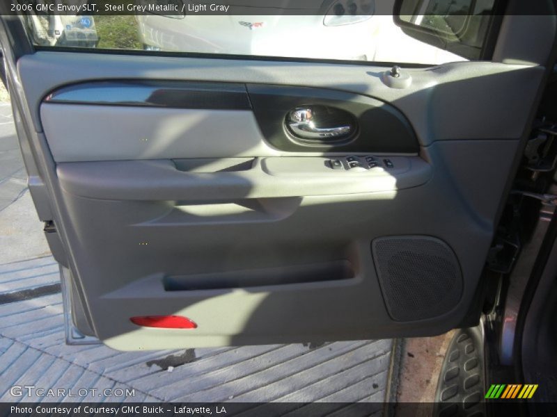 Steel Grey Metallic / Light Gray 2006 GMC Envoy SLT