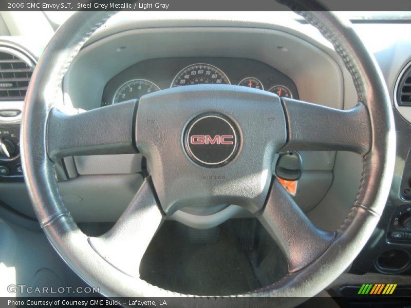 Steel Grey Metallic / Light Gray 2006 GMC Envoy SLT