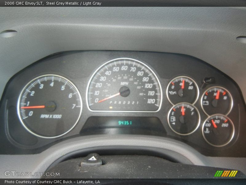 Steel Grey Metallic / Light Gray 2006 GMC Envoy SLT