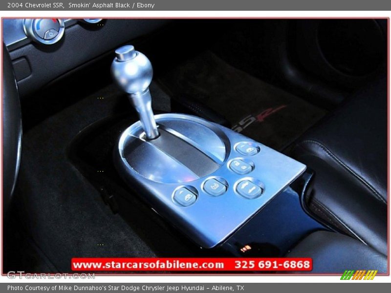 Smokin' Asphalt Black / Ebony 2004 Chevrolet SSR