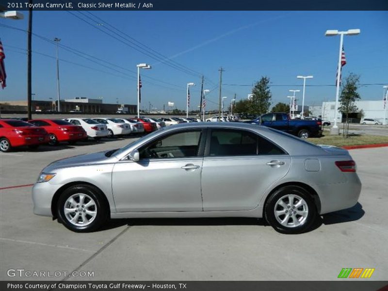 Classic Silver Metallic / Ash 2011 Toyota Camry LE