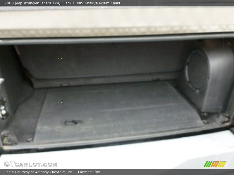 Black / Dark Khaki/Medium Khaki 2008 Jeep Wrangler Sahara 4x4