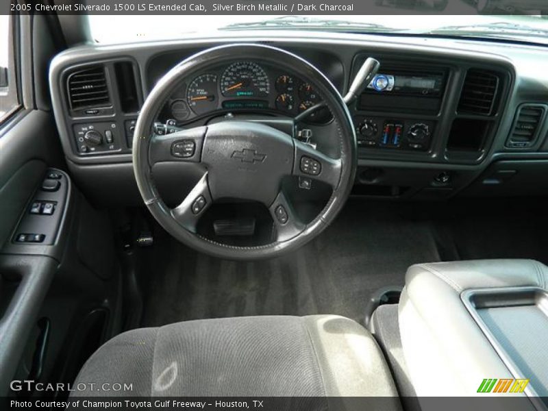 Silver Birch Metallic / Dark Charcoal 2005 Chevrolet Silverado 1500 LS Extended Cab