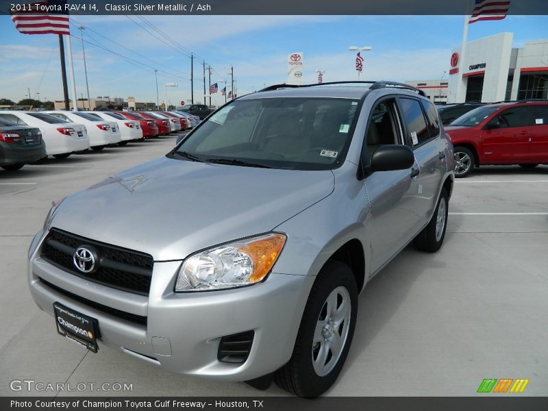Classic Silver Metallic / Ash 2011 Toyota RAV4 I4