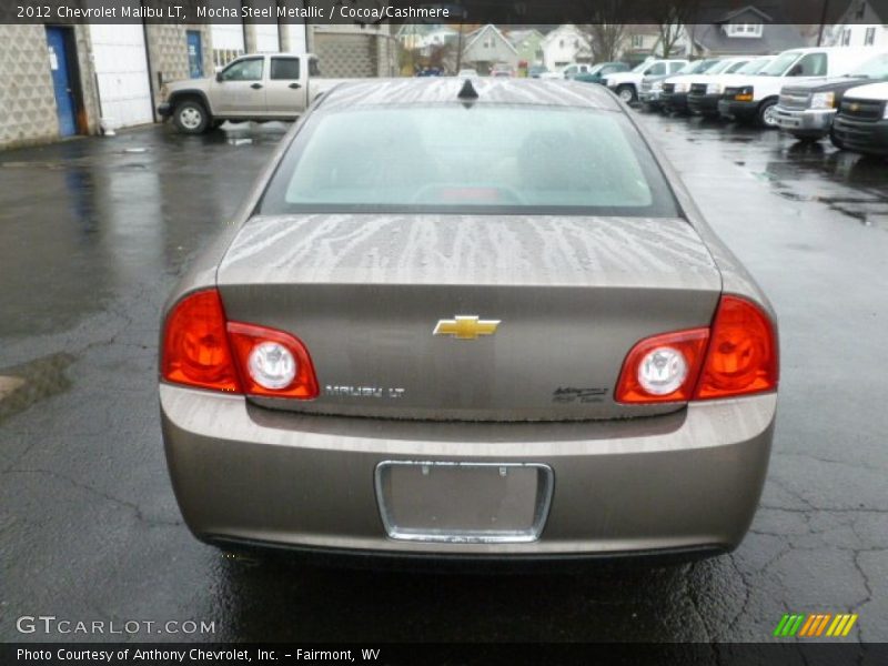Mocha Steel Metallic / Cocoa/Cashmere 2012 Chevrolet Malibu LT