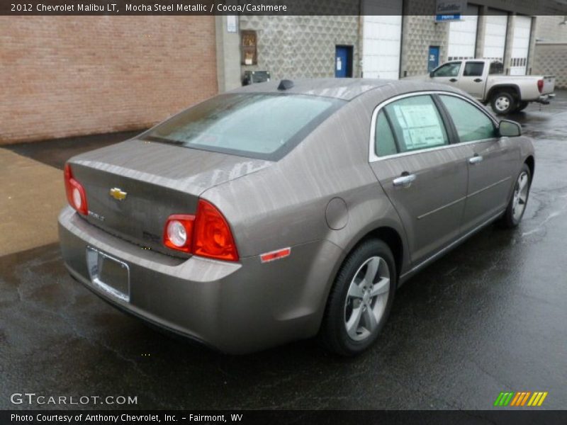 Mocha Steel Metallic / Cocoa/Cashmere 2012 Chevrolet Malibu LT