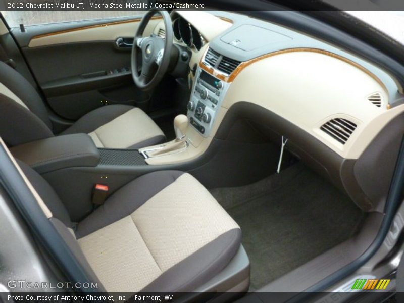 Mocha Steel Metallic / Cocoa/Cashmere 2012 Chevrolet Malibu LT