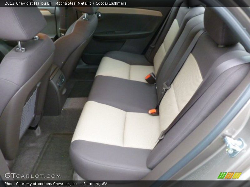 Mocha Steel Metallic / Cocoa/Cashmere 2012 Chevrolet Malibu LT