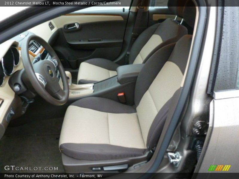 Mocha Steel Metallic / Cocoa/Cashmere 2012 Chevrolet Malibu LT