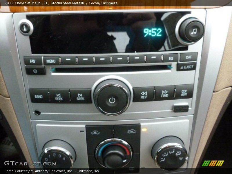 Mocha Steel Metallic / Cocoa/Cashmere 2012 Chevrolet Malibu LT