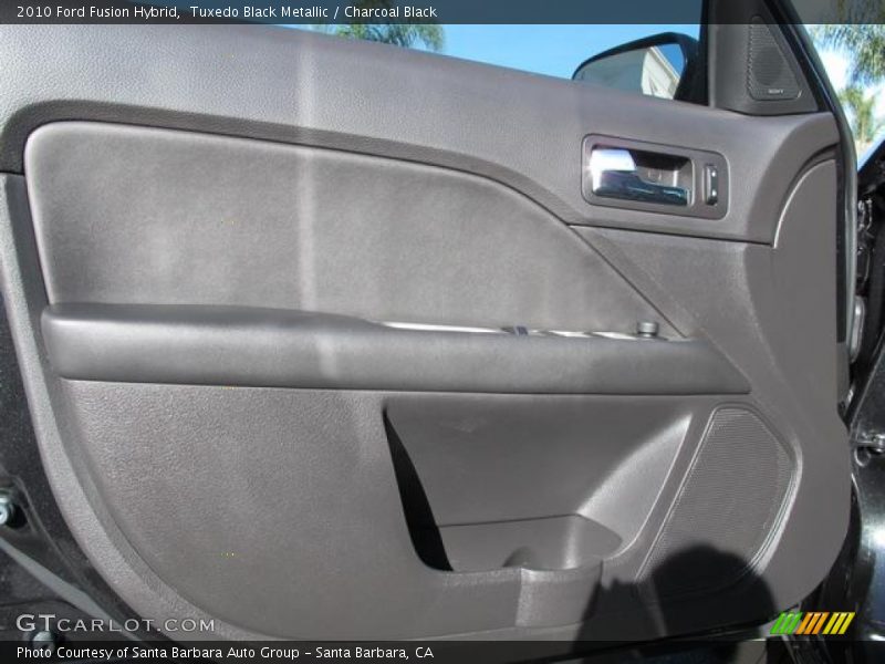 Tuxedo Black Metallic / Charcoal Black 2010 Ford Fusion Hybrid