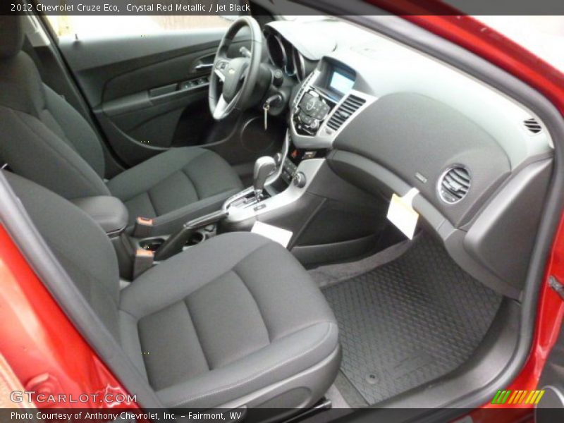 Crystal Red Metallic / Jet Black 2012 Chevrolet Cruze Eco