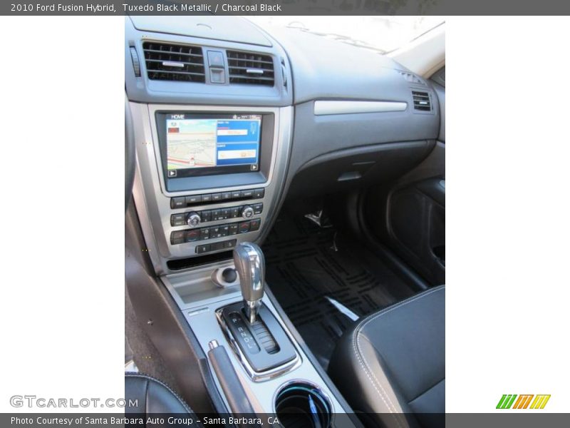 Tuxedo Black Metallic / Charcoal Black 2010 Ford Fusion Hybrid