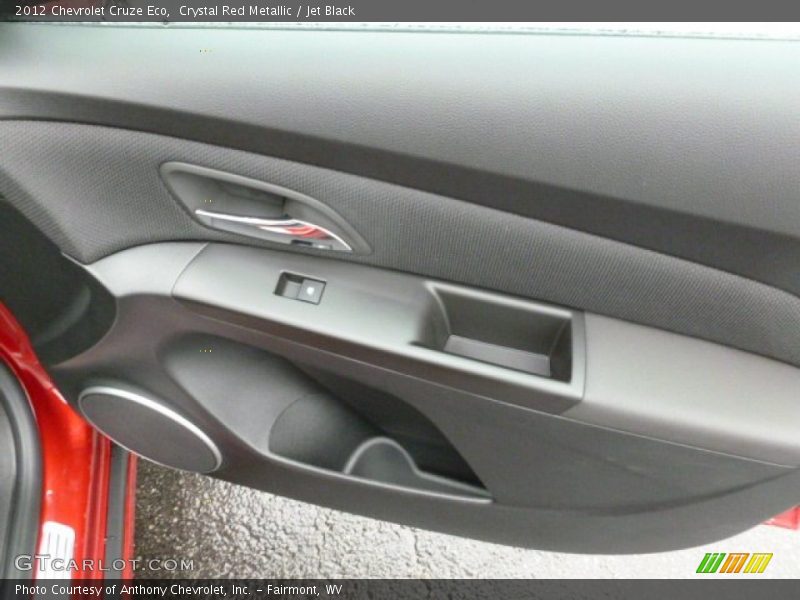 Crystal Red Metallic / Jet Black 2012 Chevrolet Cruze Eco