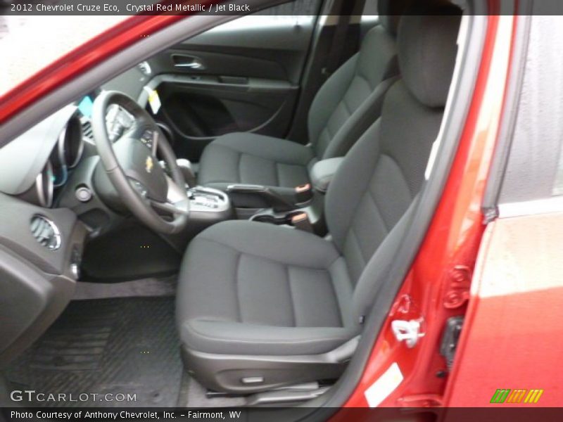 Crystal Red Metallic / Jet Black 2012 Chevrolet Cruze Eco