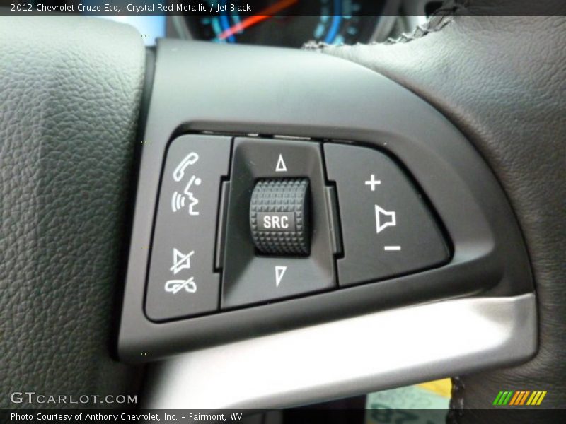 Crystal Red Metallic / Jet Black 2012 Chevrolet Cruze Eco