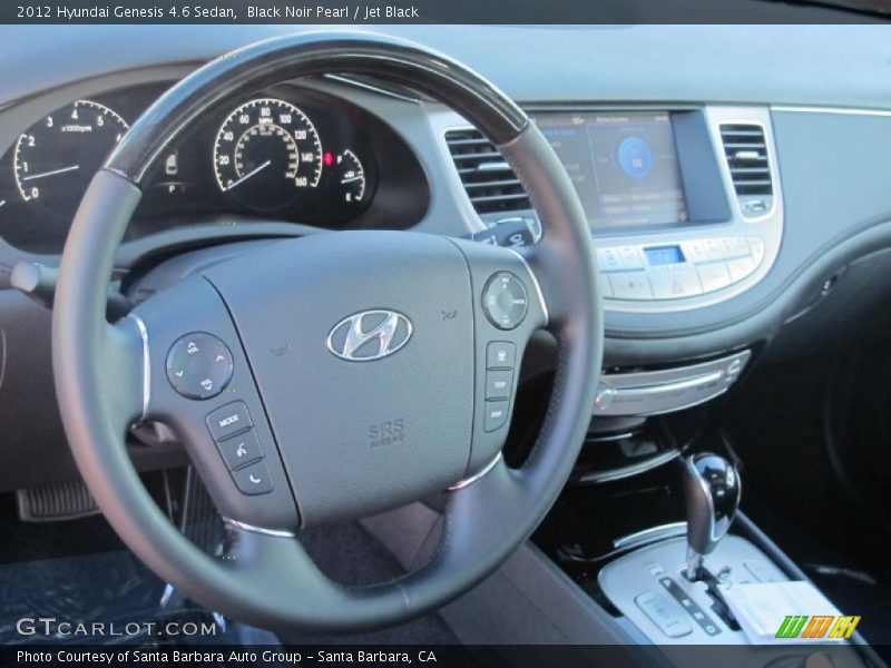 Dashboard of 2012 Genesis 4.6 Sedan