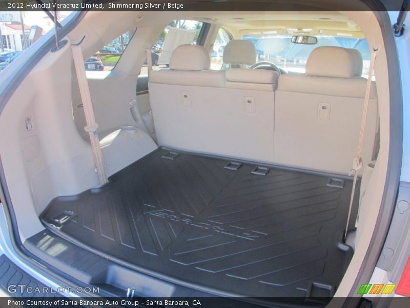 Shimmering Silver / Beige 2012 Hyundai Veracruz Limited