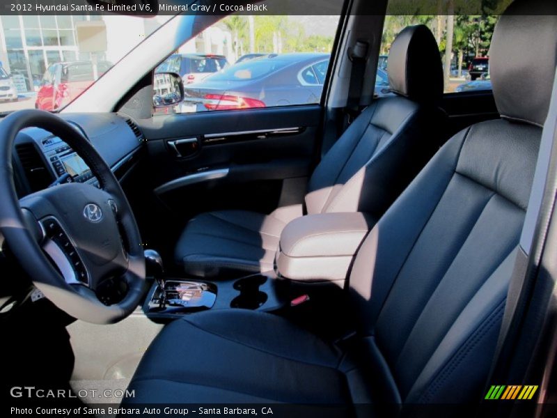Mineral Gray / Cocoa Black 2012 Hyundai Santa Fe Limited V6