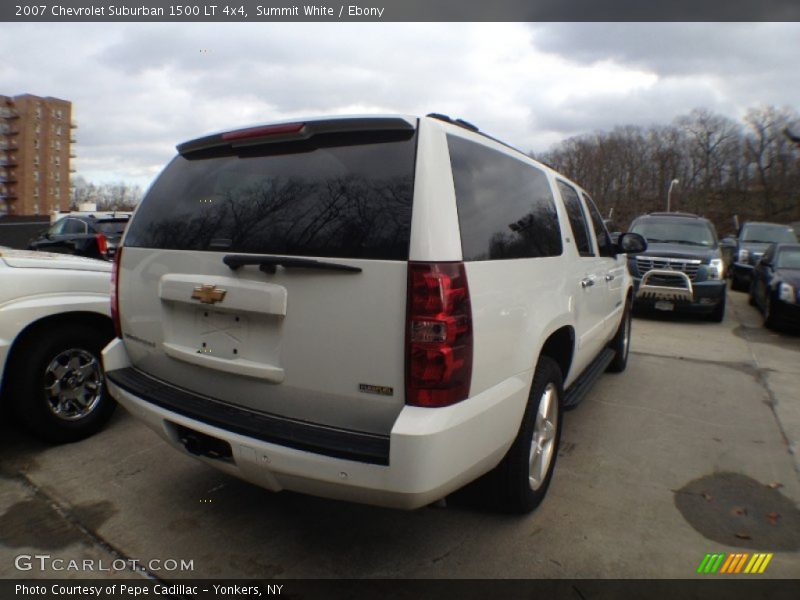 Summit White / Ebony 2007 Chevrolet Suburban 1500 LT 4x4