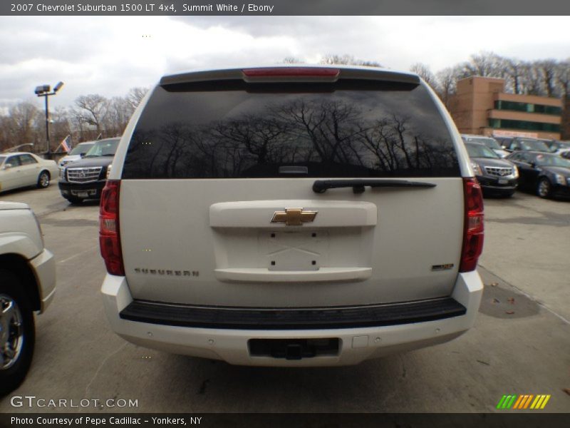 Summit White / Ebony 2007 Chevrolet Suburban 1500 LT 4x4