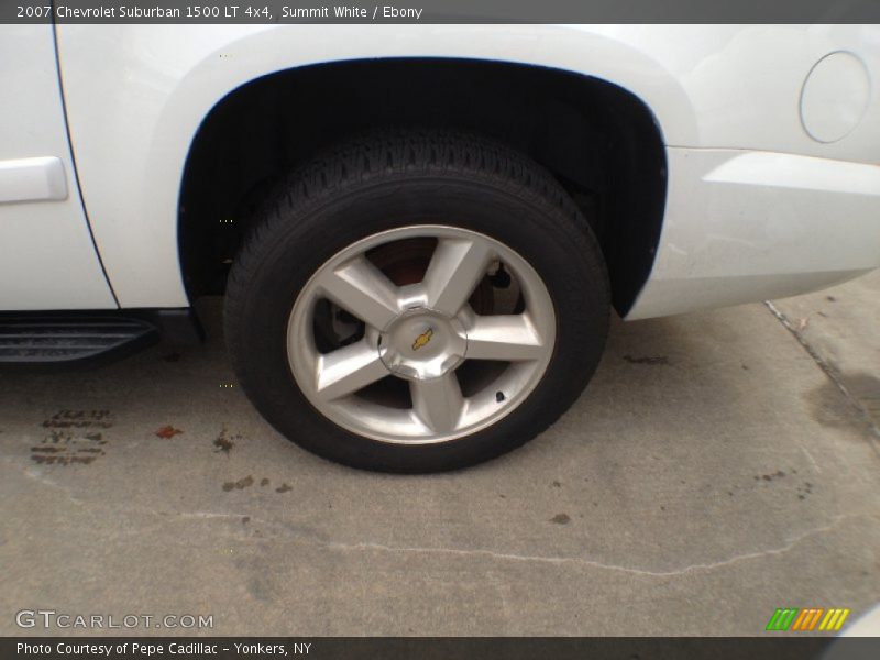 Summit White / Ebony 2007 Chevrolet Suburban 1500 LT 4x4