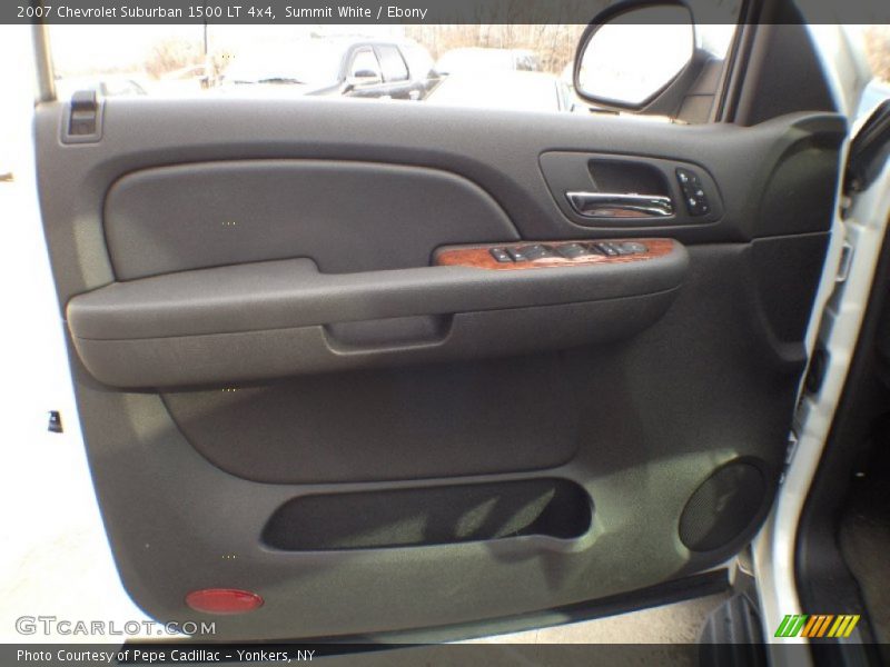 Summit White / Ebony 2007 Chevrolet Suburban 1500 LT 4x4