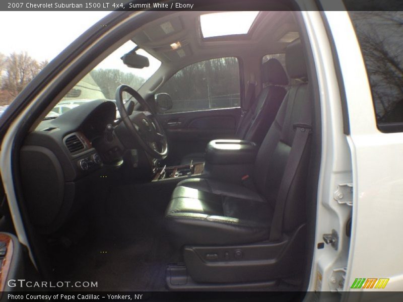 Summit White / Ebony 2007 Chevrolet Suburban 1500 LT 4x4
