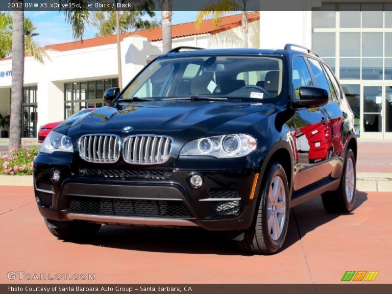 Jet Black / Black 2012 BMW X5 xDrive35d