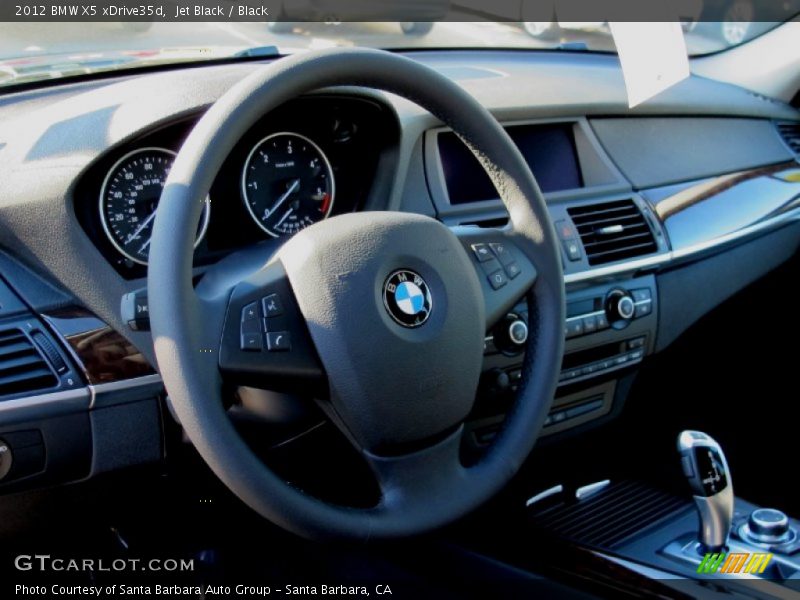 Jet Black / Black 2012 BMW X5 xDrive35d