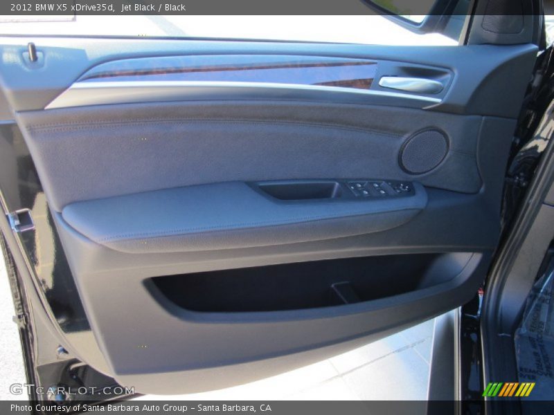 Jet Black / Black 2012 BMW X5 xDrive35d
