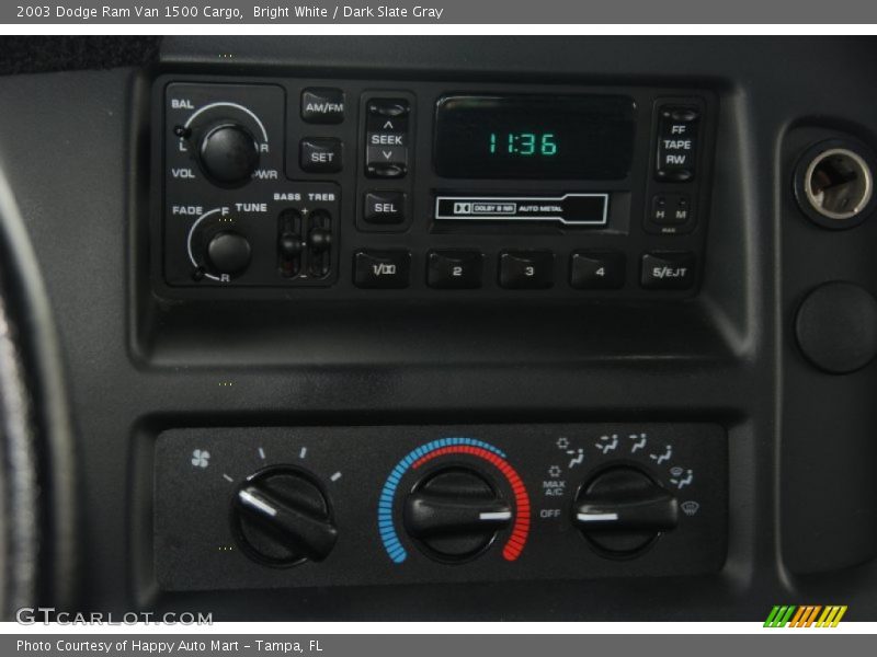 Audio System of 2003 Ram Van 1500 Cargo