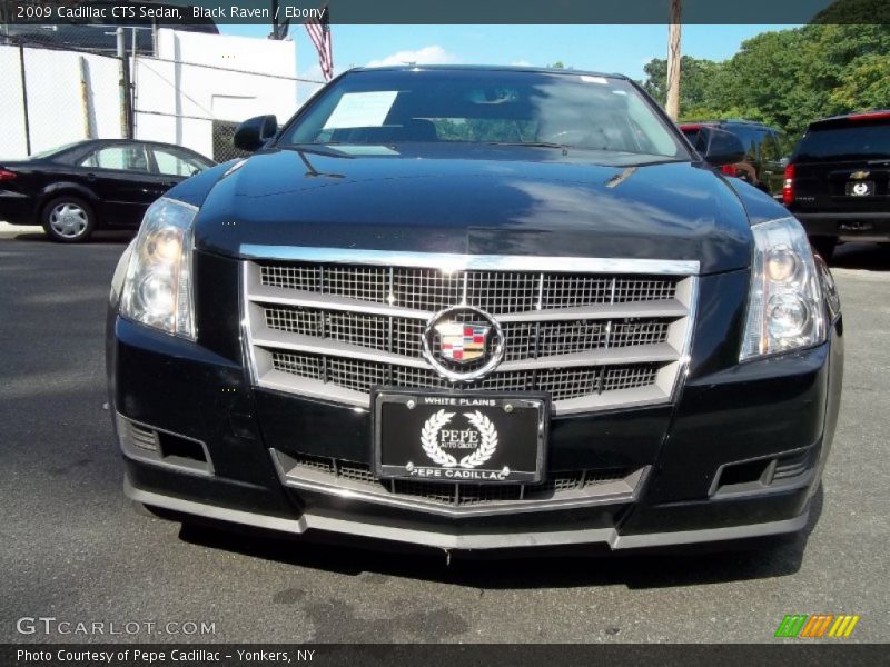 Black Raven / Ebony 2009 Cadillac CTS Sedan