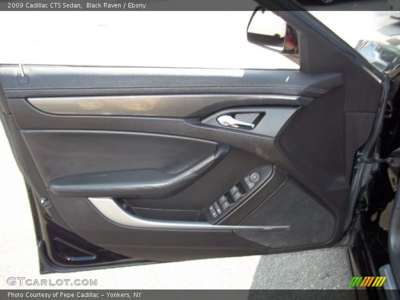 Black Raven / Ebony 2009 Cadillac CTS Sedan