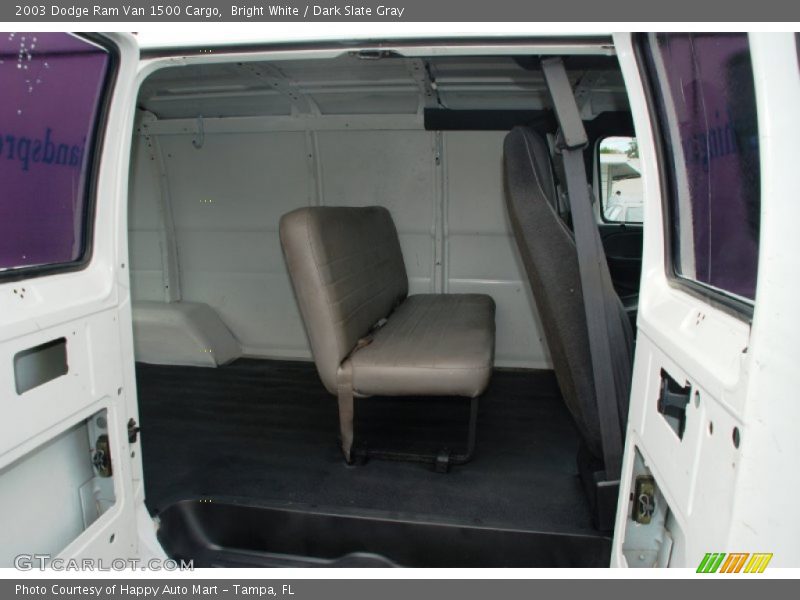 Bright White / Dark Slate Gray 2003 Dodge Ram Van 1500 Cargo