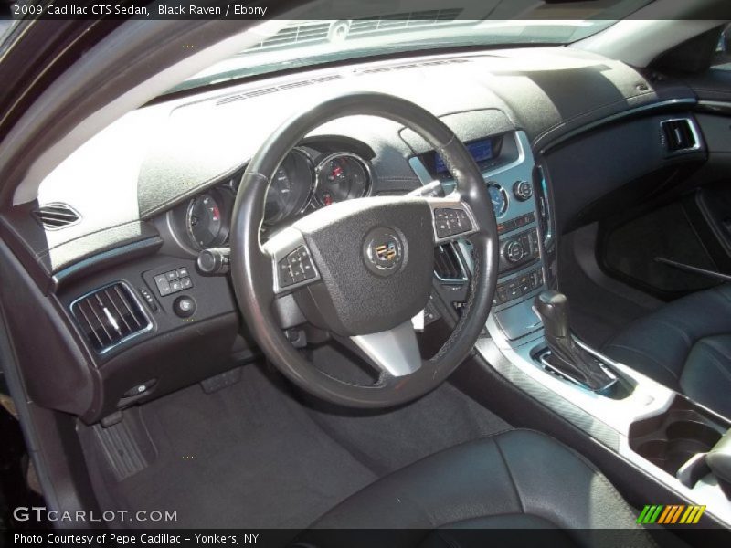 Black Raven / Ebony 2009 Cadillac CTS Sedan
