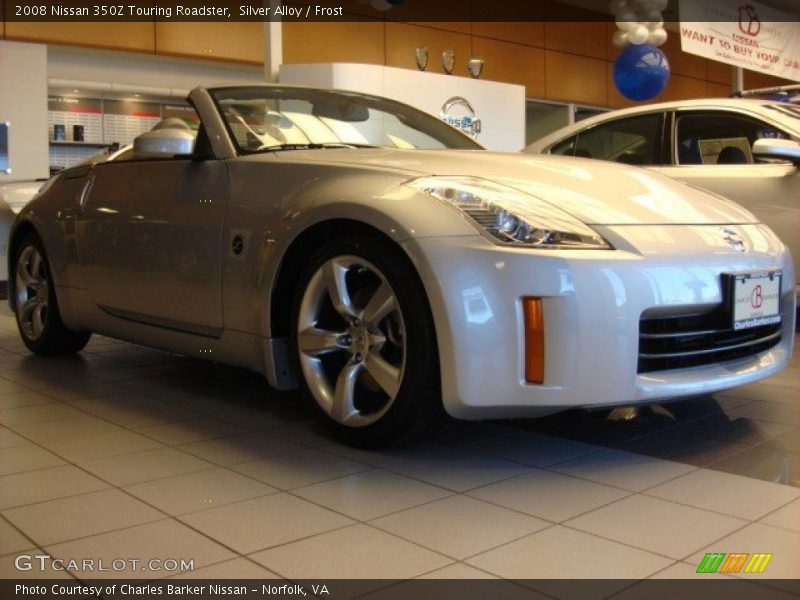 Silver Alloy / Frost 2008 Nissan 350Z Touring Roadster